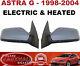 Vauxhall Astra G Mk4 Electric Primed Door Wing Mirrors 1 Pair Offside Nearside