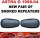 Vauxhall Astra G Mk4 Pair Smoked Side Repeaters Indicators New Sri Sxi Gsi Van