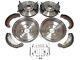 Vauxhall Astra G Mk4 Rear 2 Brake Drums & Shoes & Kit & Front 2 Discs And Pads