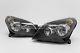 Vauxhall Astra H 04-07 Black Headlights Headlamps Pair Set Driver Passenger