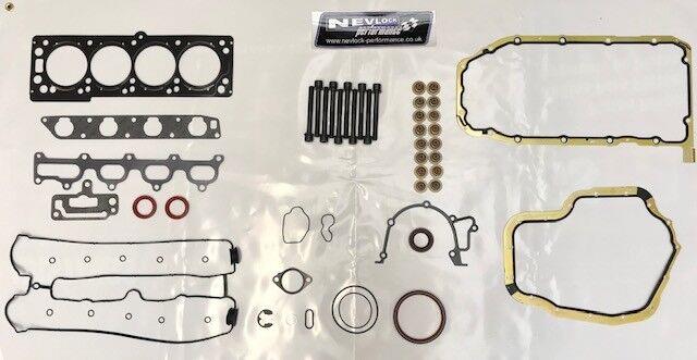 Vauxhall Astra H Vxr Z20leh Elring Full Engine Gasket Set With Bolts & Retainer