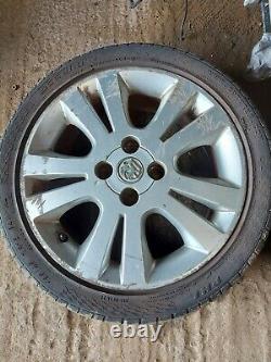 Vauxhall Astra MK4 Nova Corsa B C 4 stud 16 inch alloys 195/45/16 tyres