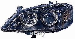 Vauxhall Astra Mk4 98-04 Black Angel Eye Headlights Lighting Lamp Spare Part
