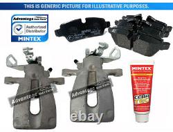Vauxhall Astra Mk4 Brake Calipers + Brake Pads & Free Lubricant Front 1998-2006