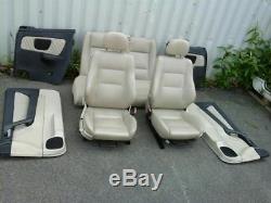 Vauxhall Astra Mk4 Convertible Full Leather Interior Seats + Door Cards 98-2004