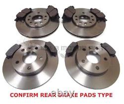 Vauxhall Astra Mk4 G 2.0 2.2 Coupe Front & Rear Brake Discs And Pads Set (308mm)
