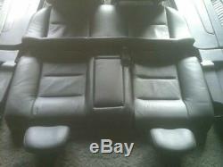 Vauxhall Astra Mk4 G Coupe Full Black Leather Interior Seats 1999-2005