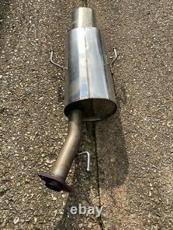 Vauxhall Astra Mk4 G Coupe Turbo Low Mileage Scorpion Stainless Exhaust Back Box