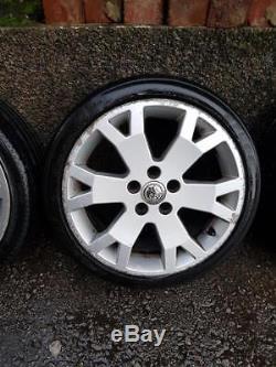Vauxhall Astra Mk4 Gsi 17 Snowflake Alloy Wheels With Tyres 5x110 Corsa Vectra