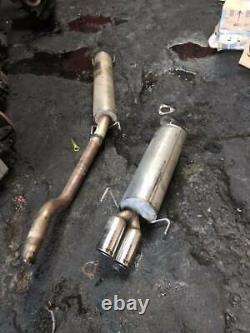 Vauxhall Astra Mk4 Jetex Centre Exhaust System & Backbox Stainless 2.2 79