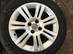 Vauxhall Astra Mk5 H Or Mk4 G 16 4 Stud Alloy Wheels & 4mm 205/55/r16 Tyres