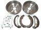 Vauxhall Astra Van G Mk4 Rear 2 Brake Drums And Shoes Set & Shoes Fitting Kit