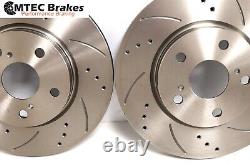 Vauxhall Astra mk4 4 Stud Front Rear Brake Discs Pads Drilled Grooved