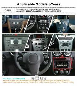 Vauxhall DAB+ Car Stereo GPS SAT NAV For OPEL Vectra Astra H Combo Corsa D Black