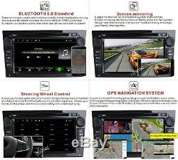 Vauxhall DAB+ Car Stereo GPS SAT NAV For OPEL Vectra Astra H Combo Corsa D Black