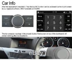 Vauxhall/Opel Astra Corsa Vectra Car Stereo DVD GPS Sat Nav RDS Radio DAB+ Black