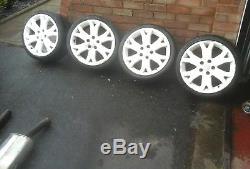 Vauxhall astra mk4 gsi snowflake alloy wheels 17 inch