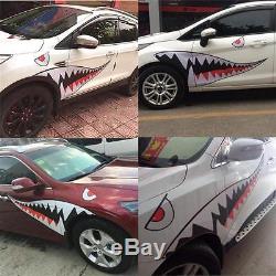 Waterproof Shark Mouth Tooth Teeth Graphics Vinyl Car Door Window Sticker Decal